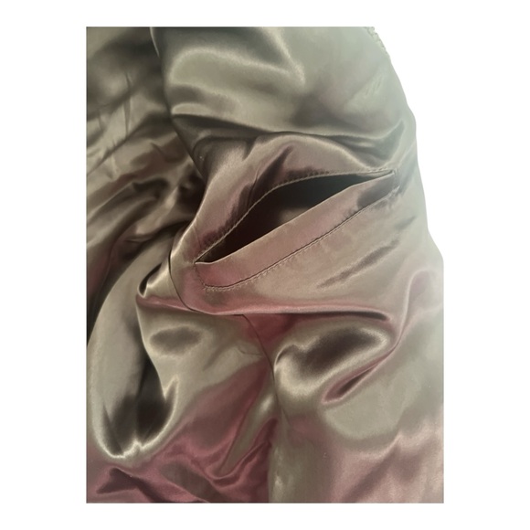 Vintage Faux Fur Jacket Choc Brown L - Picture 6 of 8